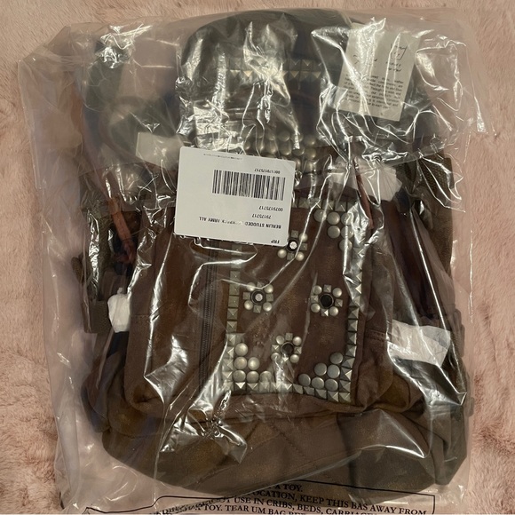 🌟1 LEFT🌟 Free People Berlin Studded Backpack✨ Brand New✨ - Picture 9 of 11
